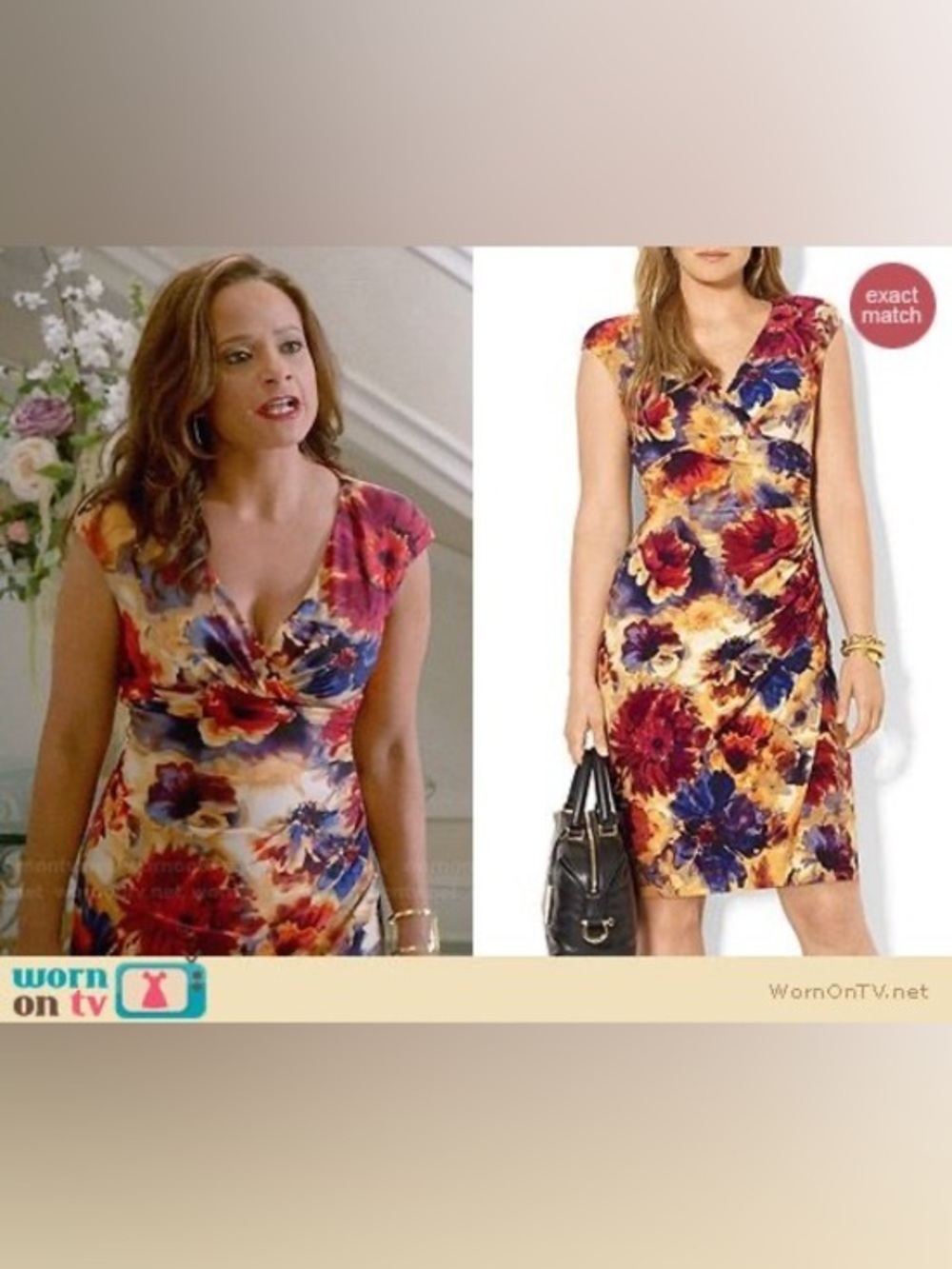 Lauren Ralph Lauren Floral Sheath Dress Size 14